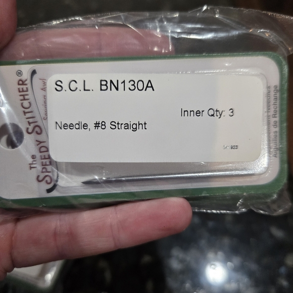 New #8 Straight Needles By Speedy Stitcher Sold As Lot 3/pack And 10 Pack LOT - Picture 2 of 3